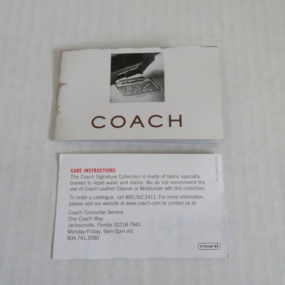 💕💕HP💕💕Coach Signature Mini Wallet, Black - NWT - Picture 14 of 16